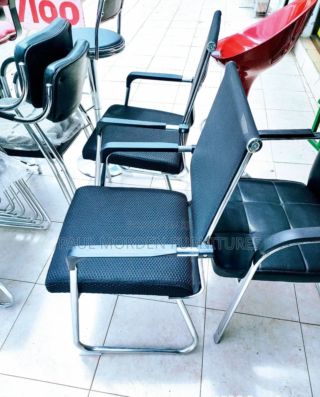 Mesh Office Visitor Waiting Chair