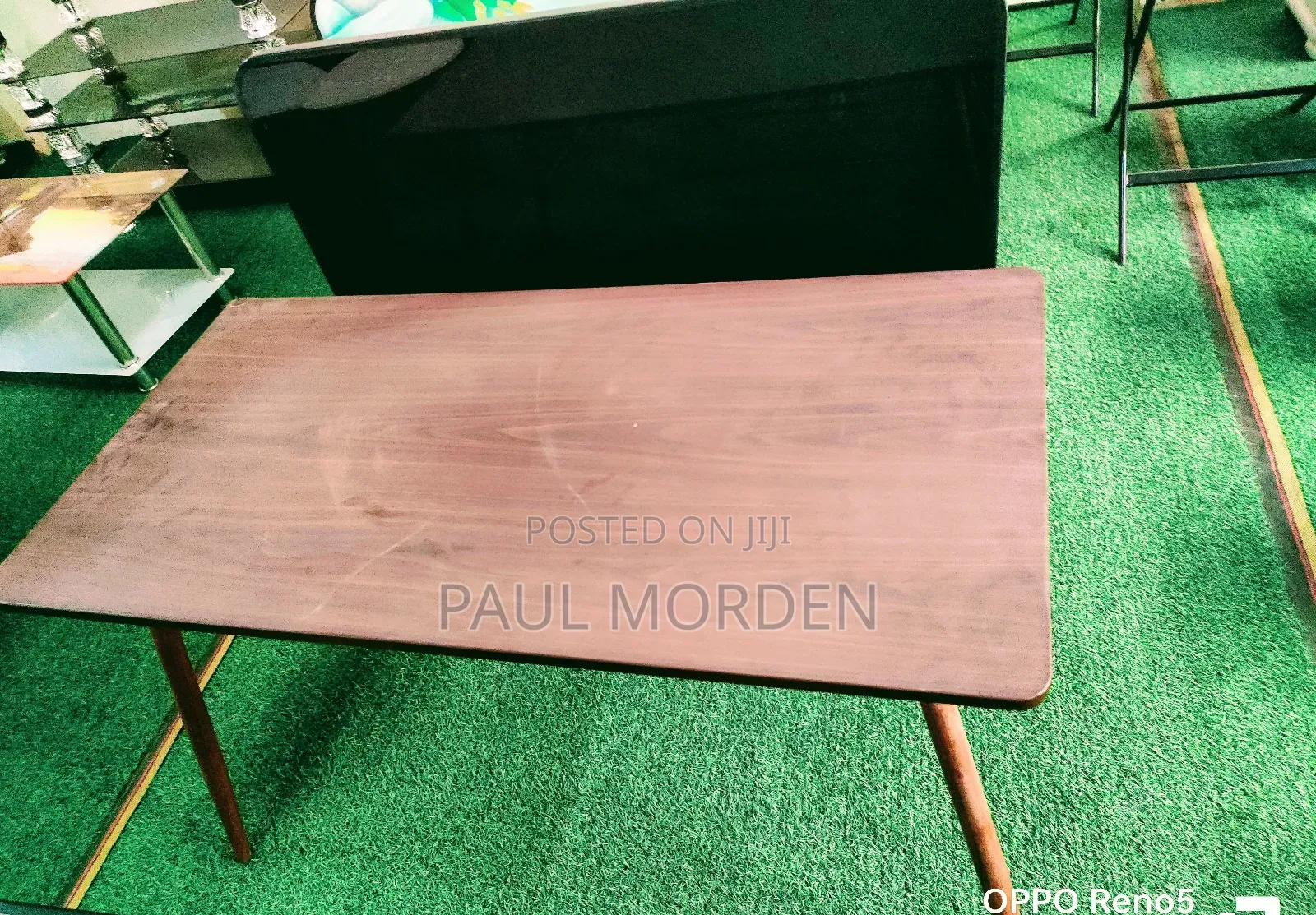 Brown Four Seater Dining Table