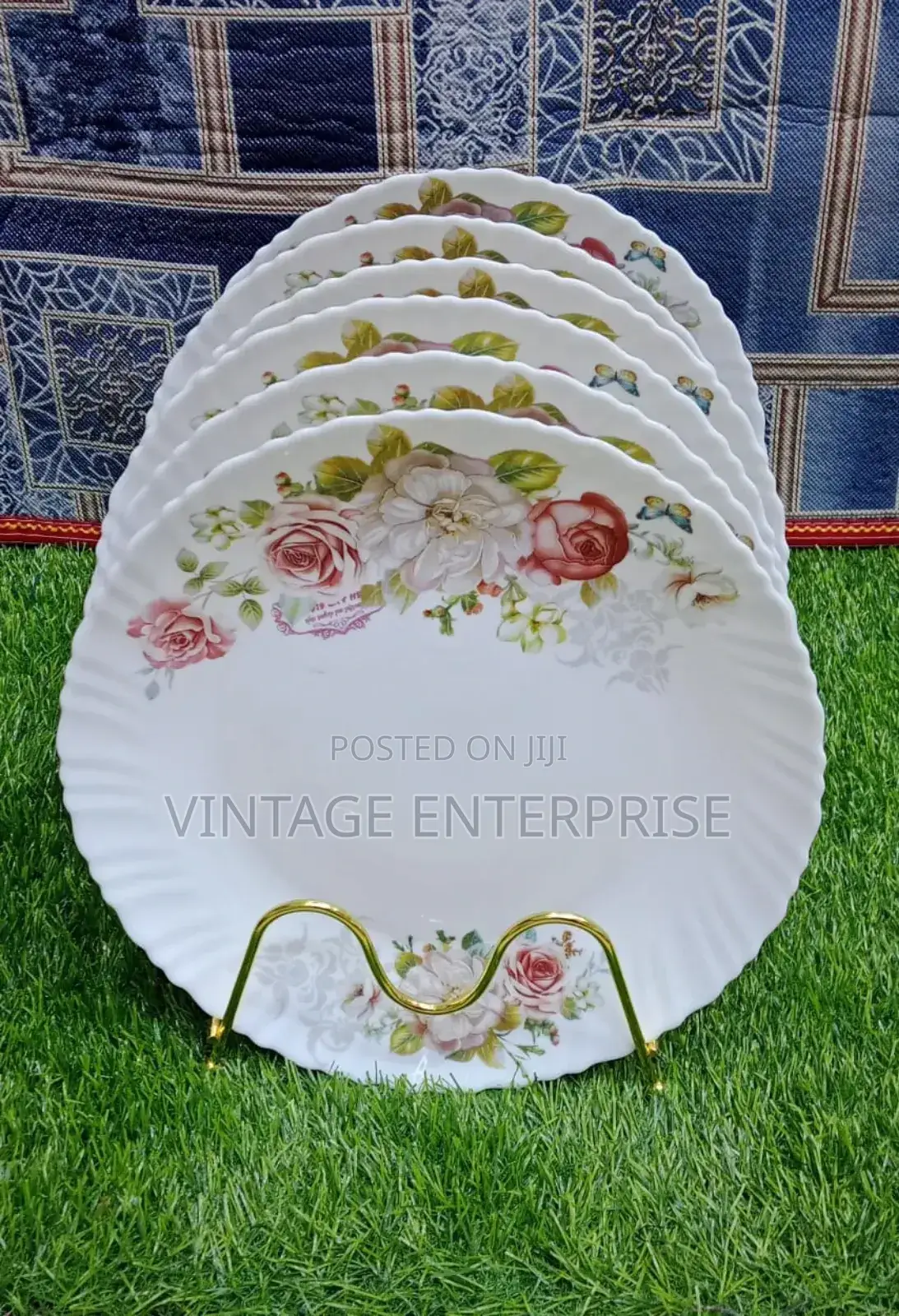 Opal Round Plates Set of 6