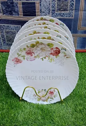 Opal Round Plates Set of 6