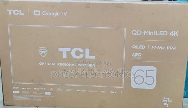 TCL 65 “ Qd- Miniled Google Tv C755 - main view