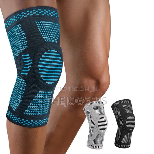 Compression Knee Sleeve With Side Stabilizers Pain Relief - main view
