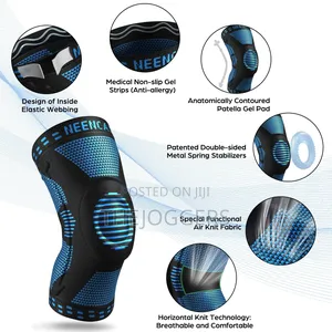 Compression Knee Sleeve With Side Stabilizers Pain Relief