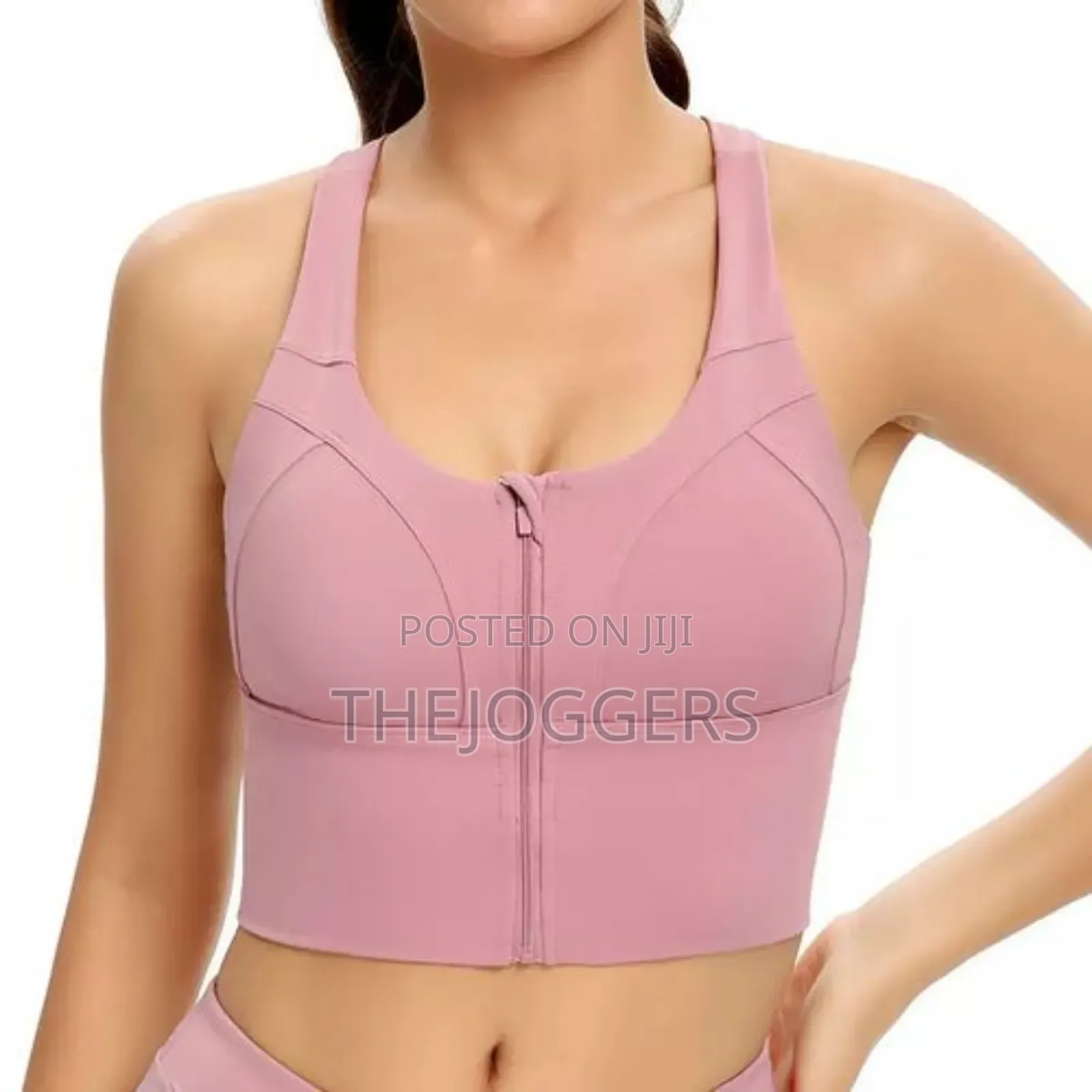 Yoga Sports Bras With Front Zipper