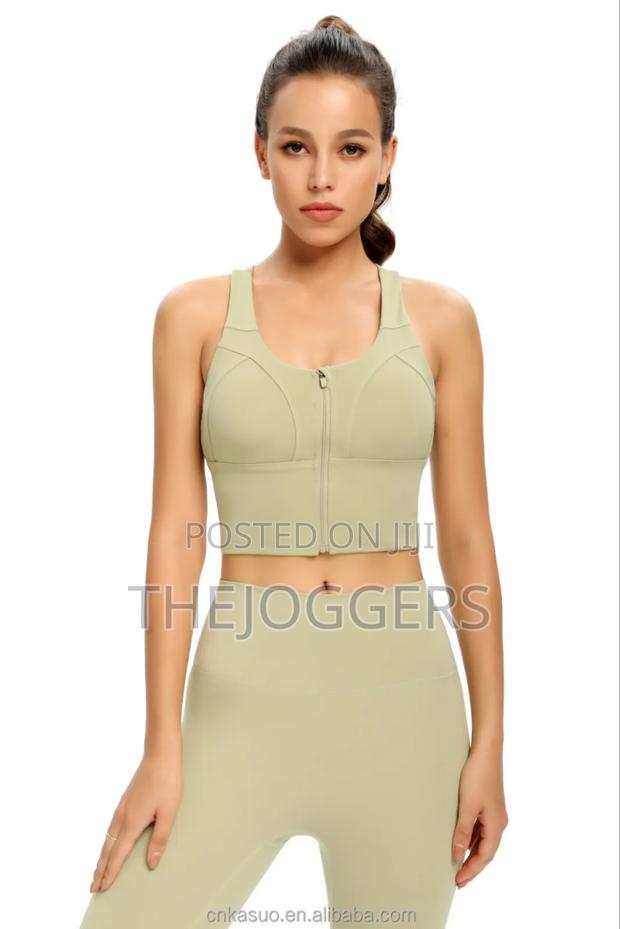 Yoga Sports Bras With Front Zipper - thumbnail 8