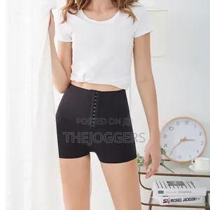 Sauna Sweat Short With Hook Women Gym Leg Slimming Shorts