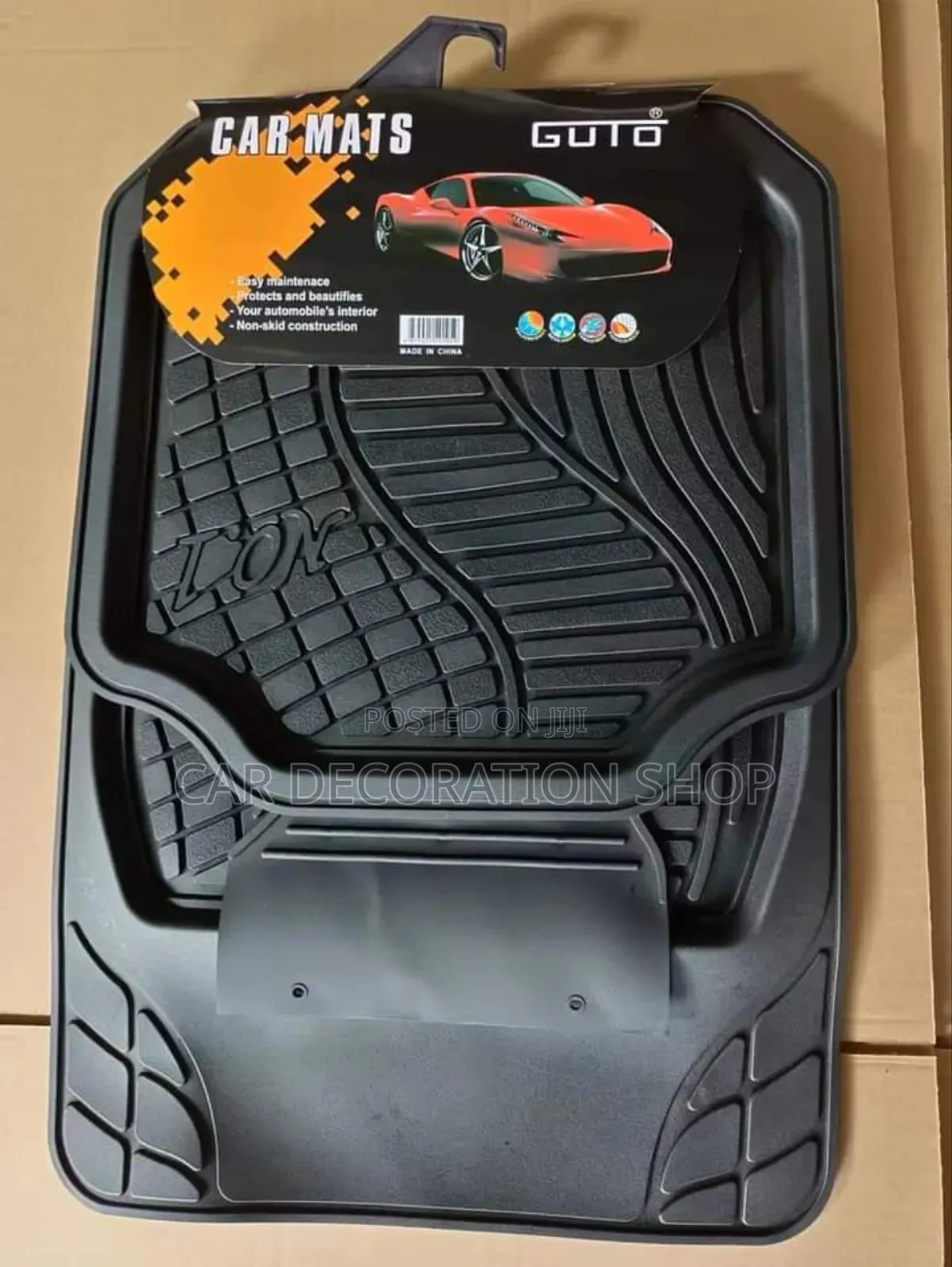 Rubber High Quality Black Universal Mat