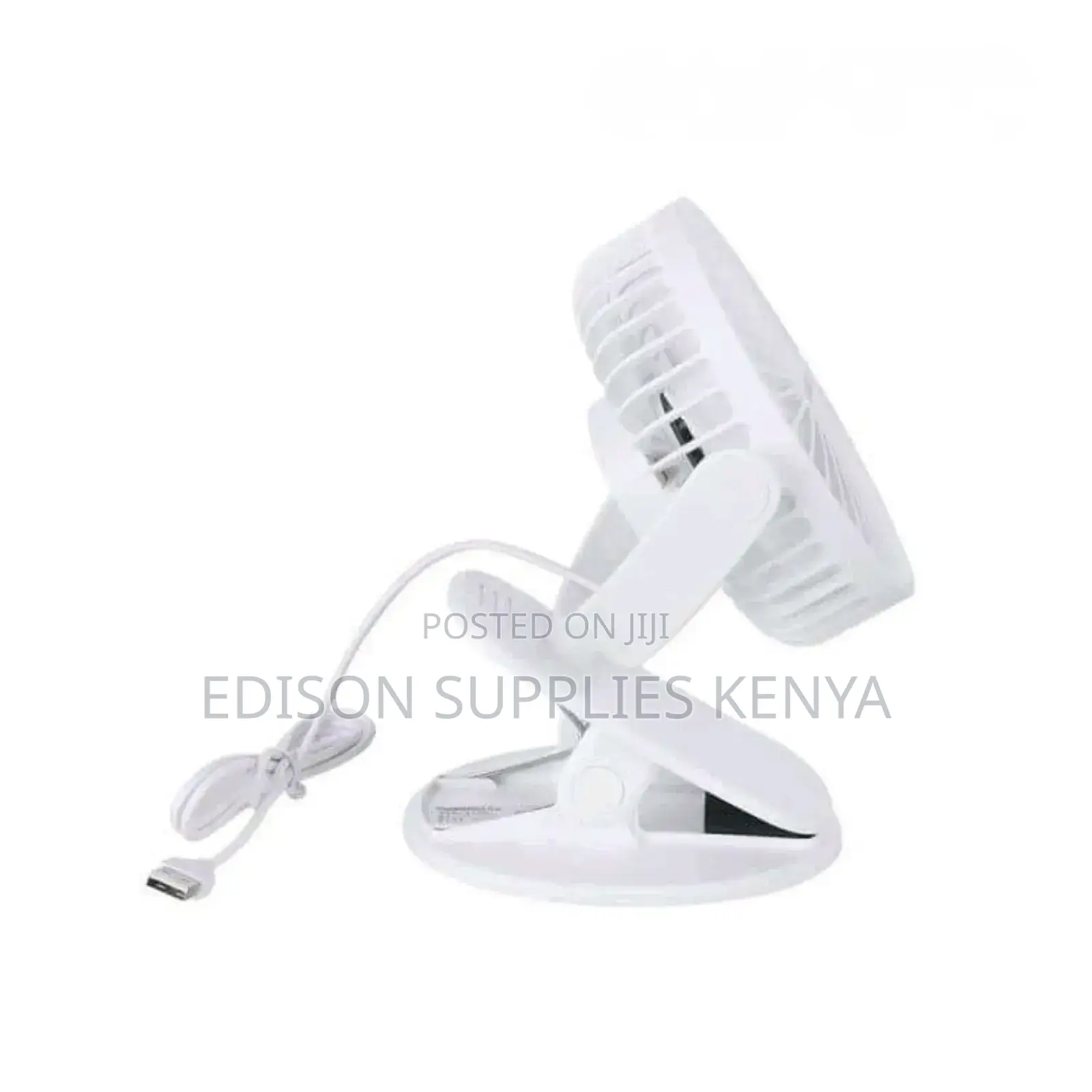 Solar Clip Fan 2 In 1 Rechargeable Fan By USB Or Solar Panel