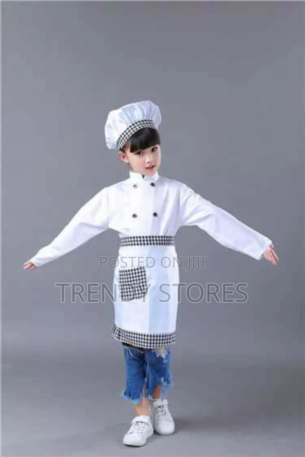 3pc Professional Children's Chef Costume
