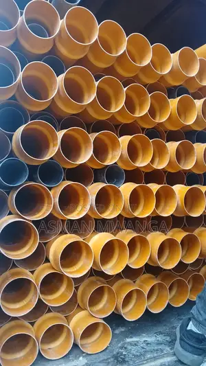 Heavy Duty PVC Waste Pipe 4"×6m