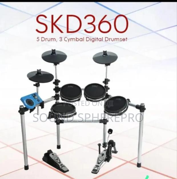 Soundking SKD 360 5piece 3 Stand Digital Drumset