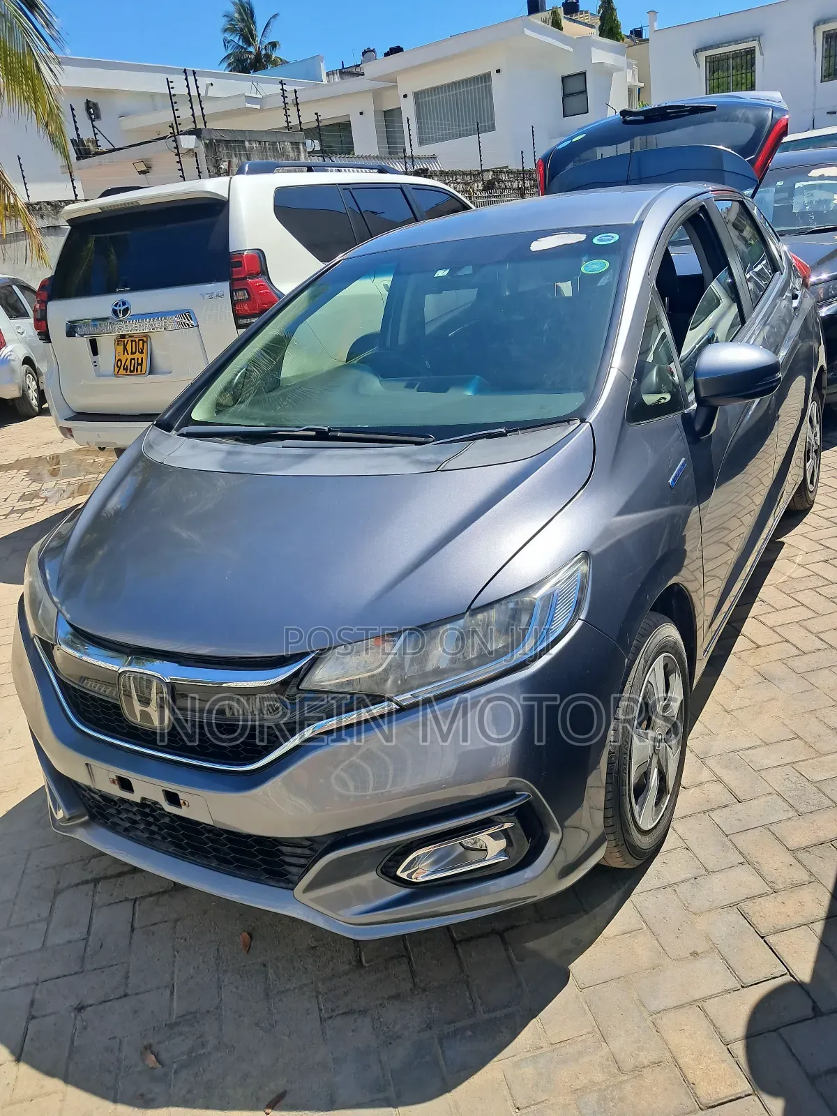 Honda Fit 2015 Silver