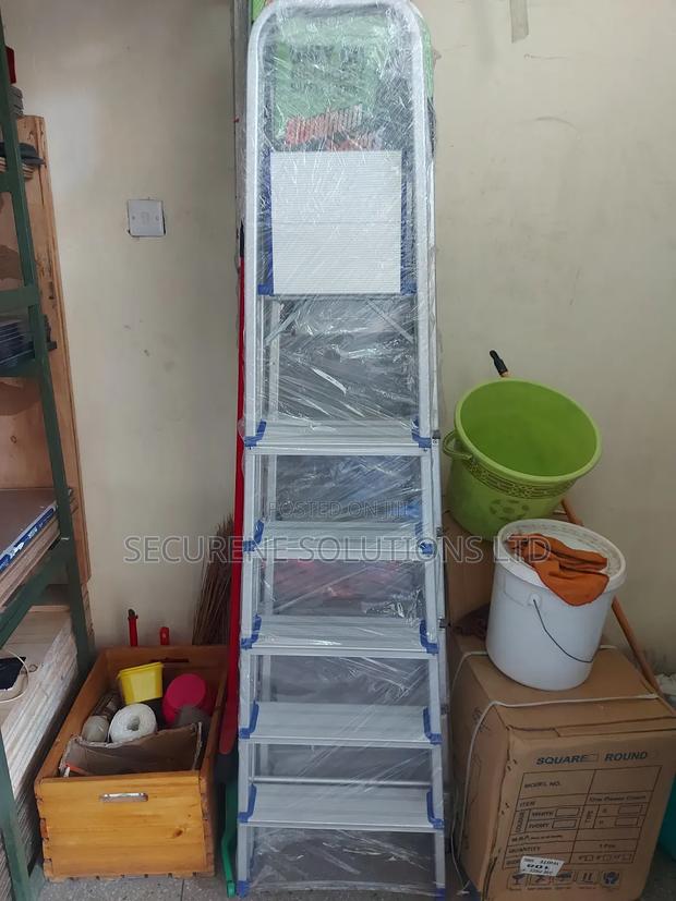 6 Aluminium Folding Platform Step Ladder, for Home - main view