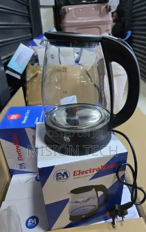 Em Glass Kettle 2.2l Electromate Kettle Electric Jug✓