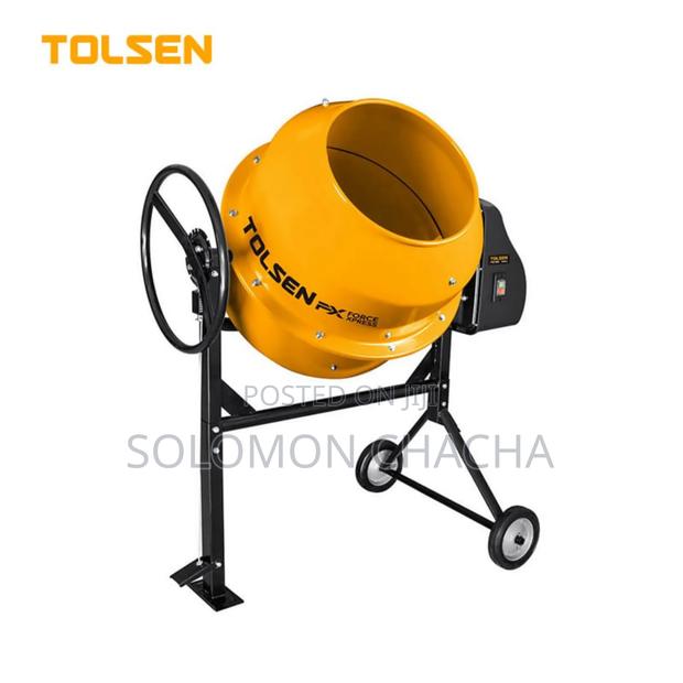 Tolsen Electric Concrete Mixer Now Available - main view