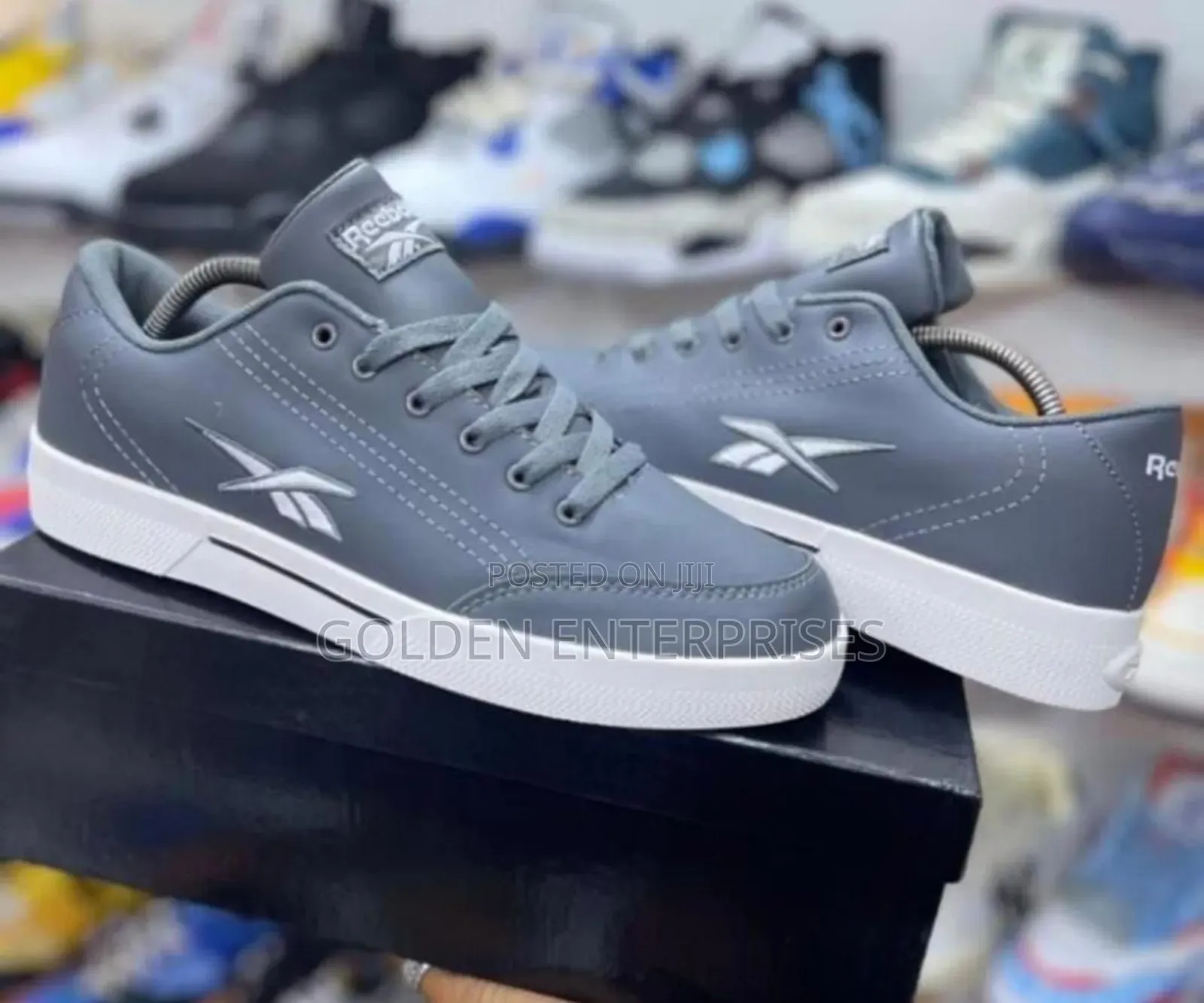 Grey Reebok Smart Casual