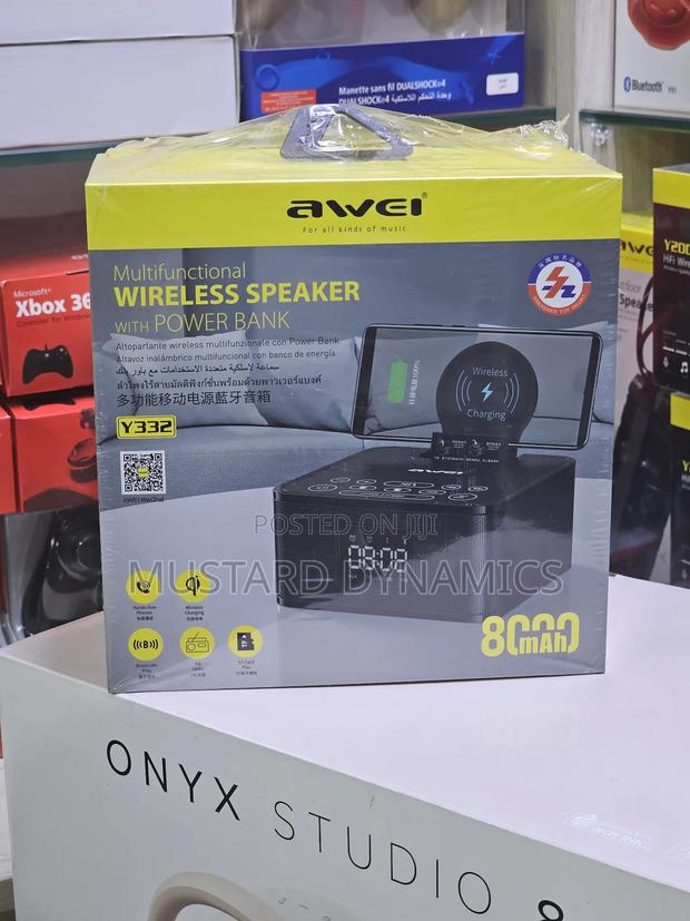 Wireless Speaker With Power Bank - main view