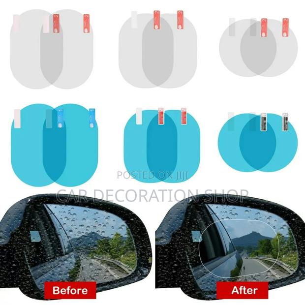 Side Mirror Antifig Guard 2pc Pack