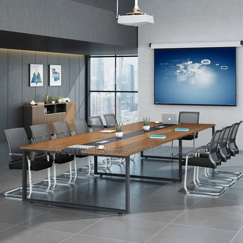 2400mm Boardroom Table; Modern Long Conference Table