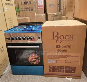 3gas +1 Silver Roch 60×60 Standing Cooker RO/CH