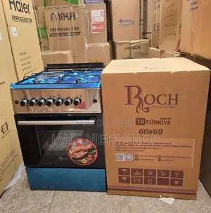 3+1electric Silver Roch 60×60 Standing Cooker RO/CH