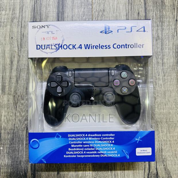 Playstation Ps4 Dualshock4 Controller Black (Original) - main view