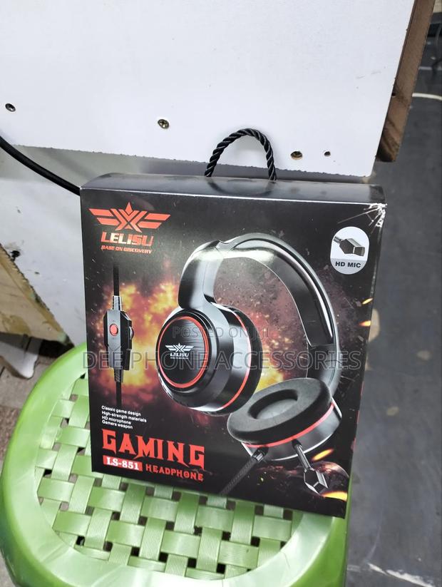 Lelisu Ls 851 Wired Gaming Headphones - thumbnail 3