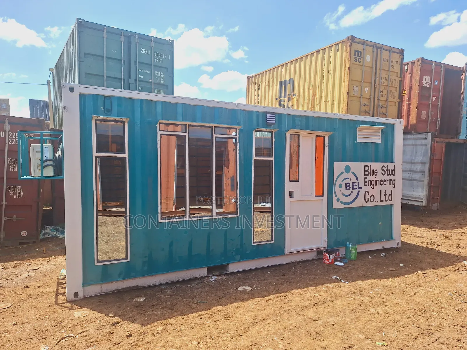 Well Insulated Container Office-We Supply Container Offices.