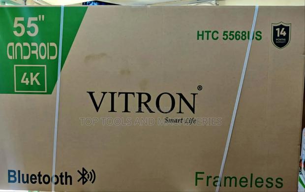 Vitron 55" Smart Android Frameless UHD, Bluetooth - main view