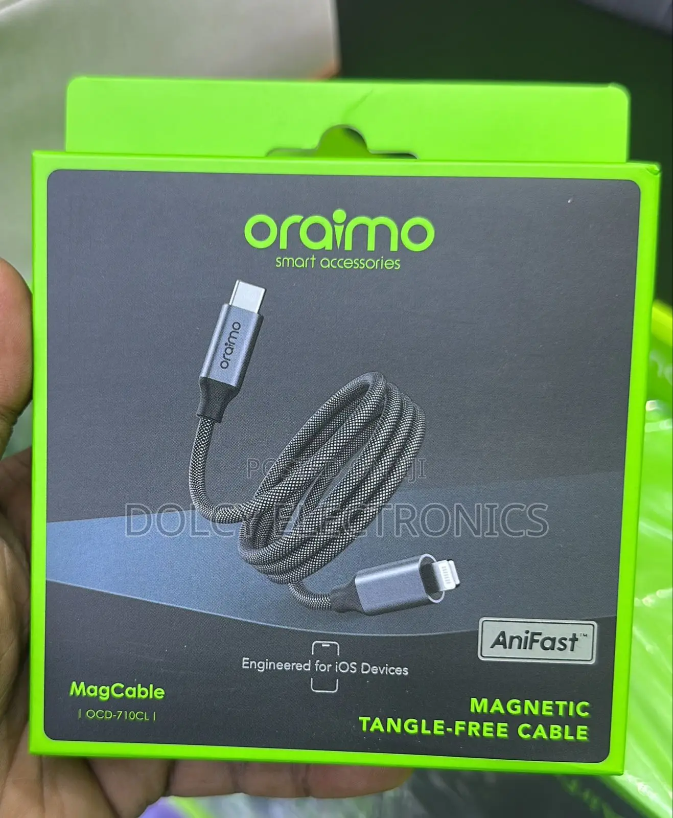 Oraimo Magcable 1M 20W Type-C to Lightning Data Cable