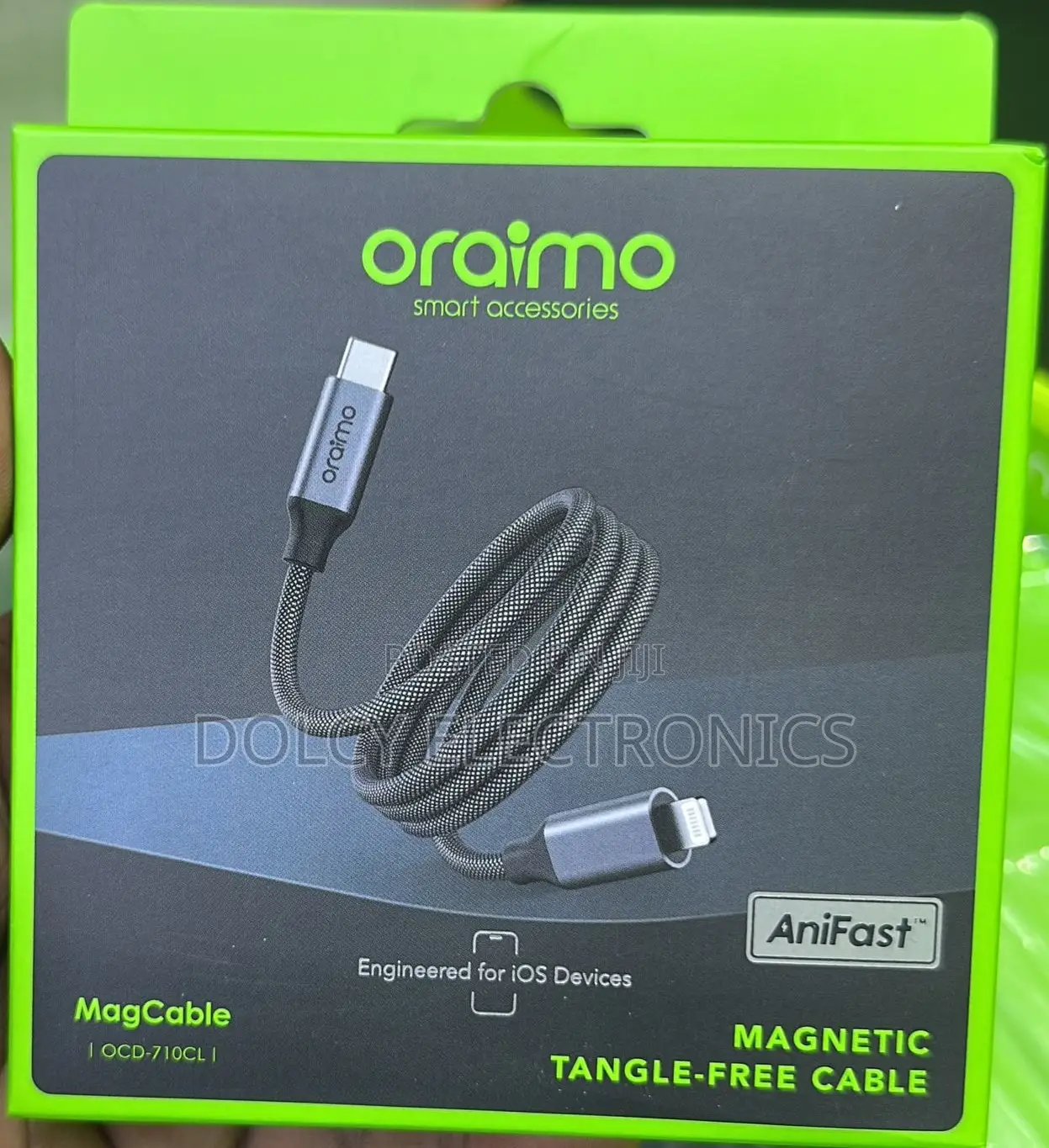 Oraimo Magcable 1M 20W Type-C to Lightning Data Cable