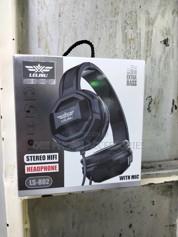 Lelisu Extra Bass Wired Headphones
