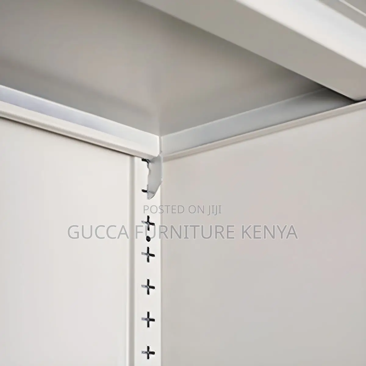 Cabinets: Steel 2-Door Full Glass Display Office Cabinet