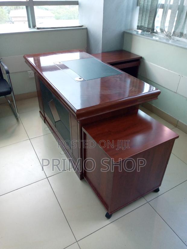 1400mm Executive Office L-Shaped Desk With Storage - main view