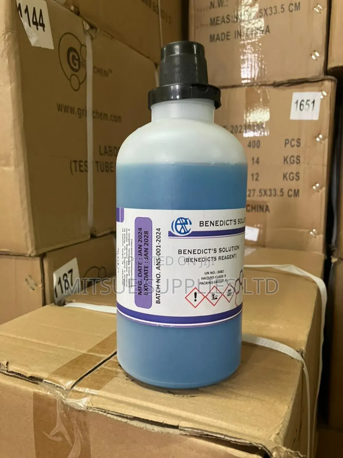 Benedict Solution Reducing Sugar 2.5L