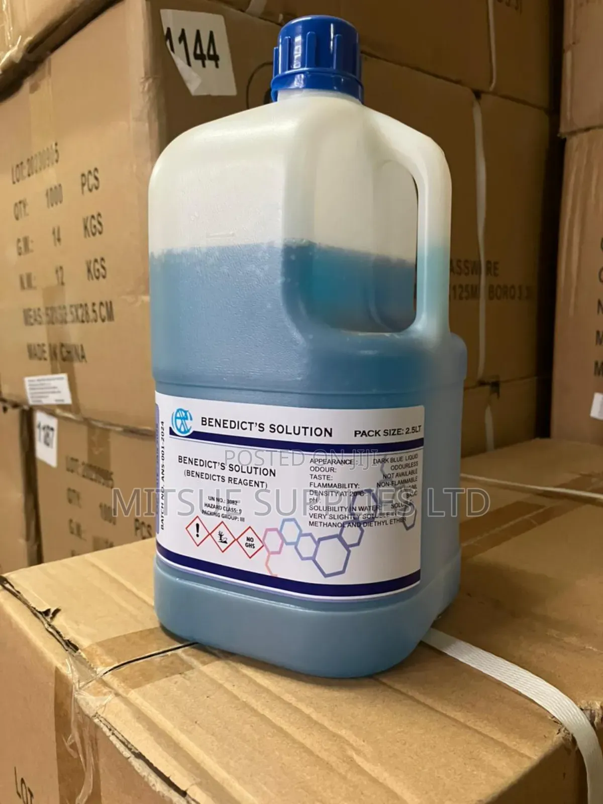Benedict Solution Reducing Sugar 2.5L