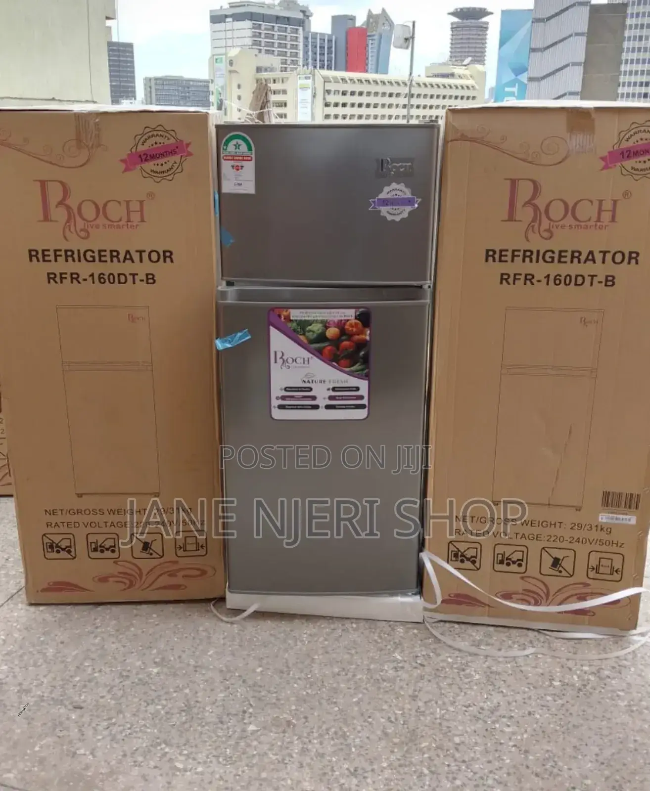 Roch 128litres RFR-160DT-B Refrigerator RF/D