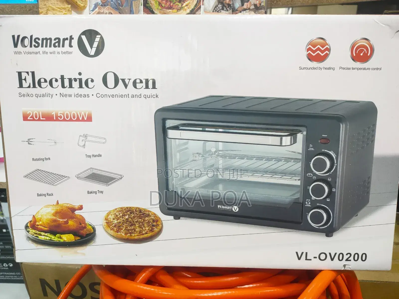 Electric Oven 20ltrs Volsmart
