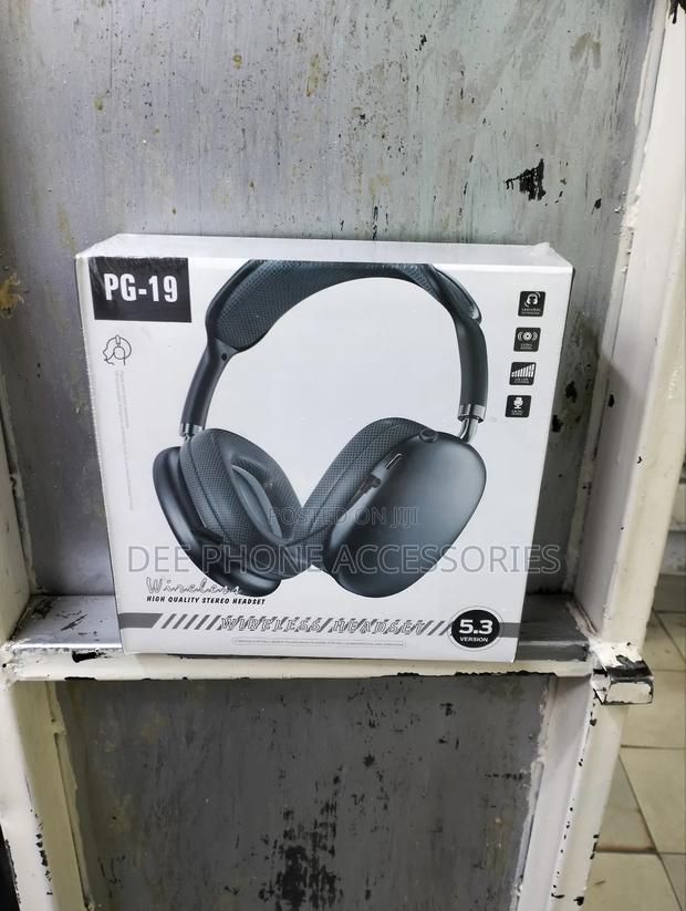 Pg 19 Super Bass Wireless Headphones With External Mic - thumbnail 3