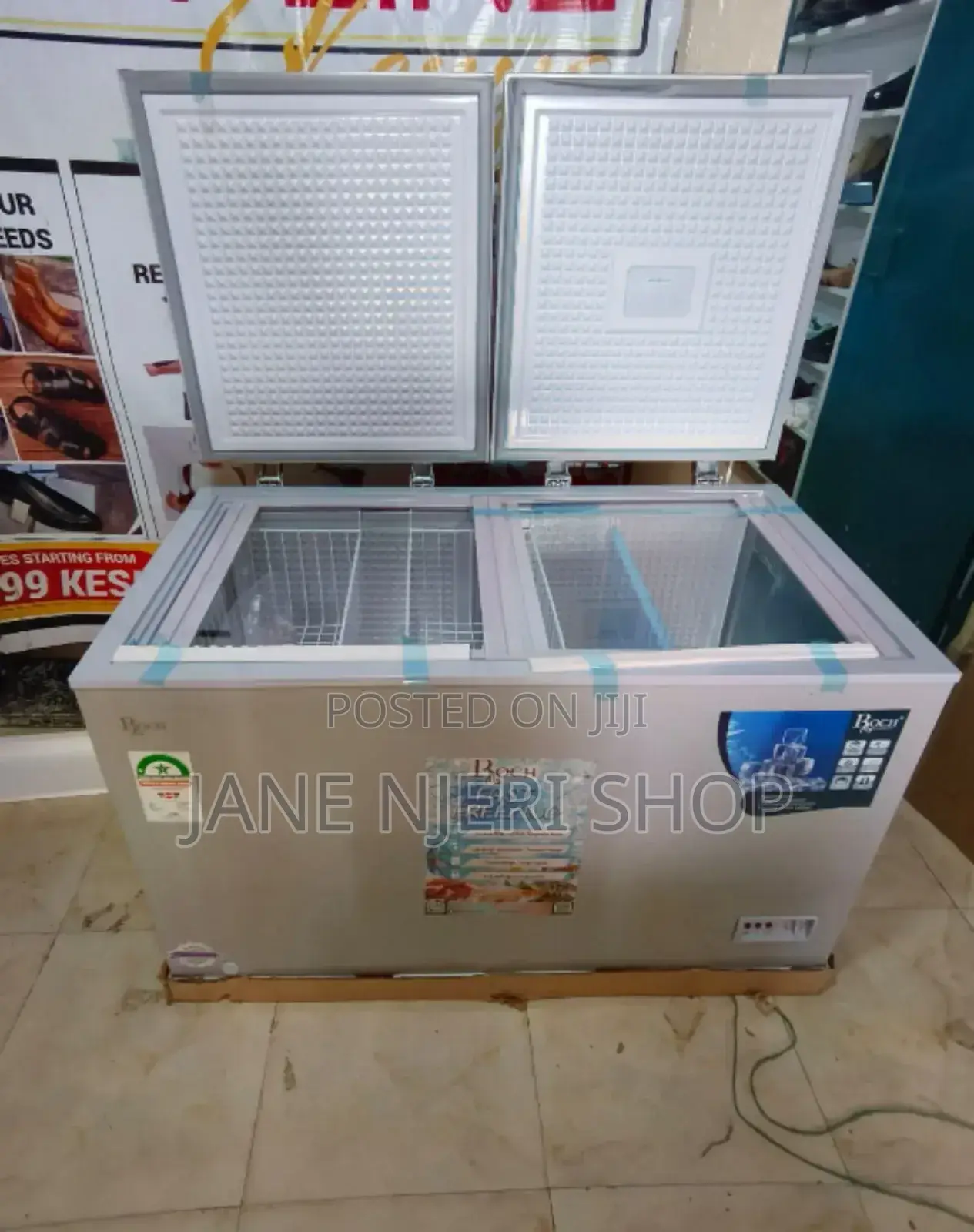 345 Litres Double Door Roch Deep Freezer EC/G