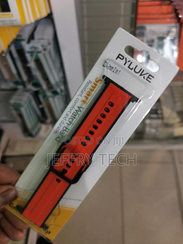 22mm\42mm Silicone Strap for Smart Watch -Multicolour - thumbnail 2