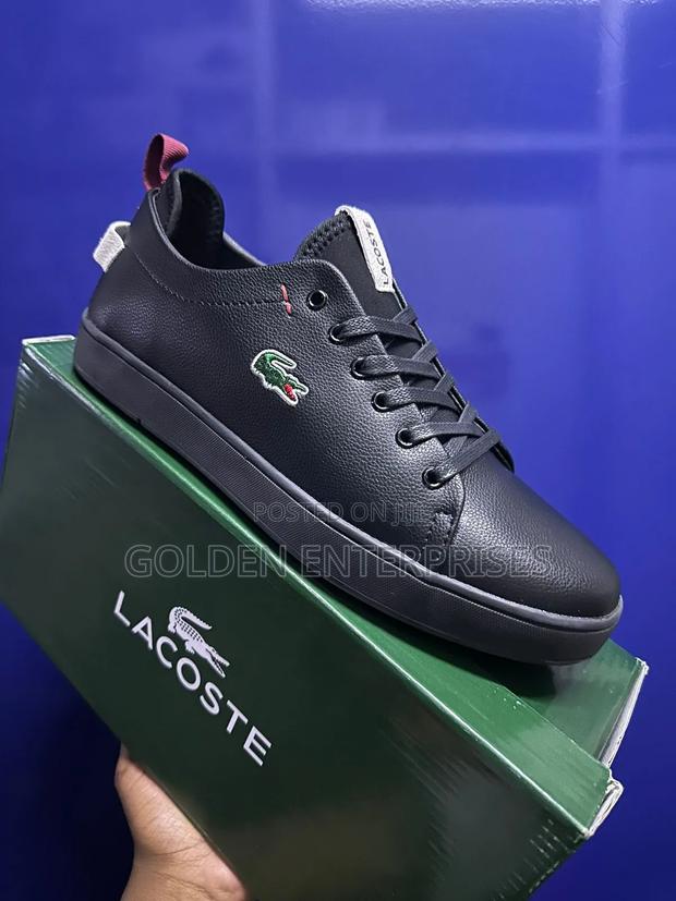 Lacoste Smart Casual Shoes, Black
