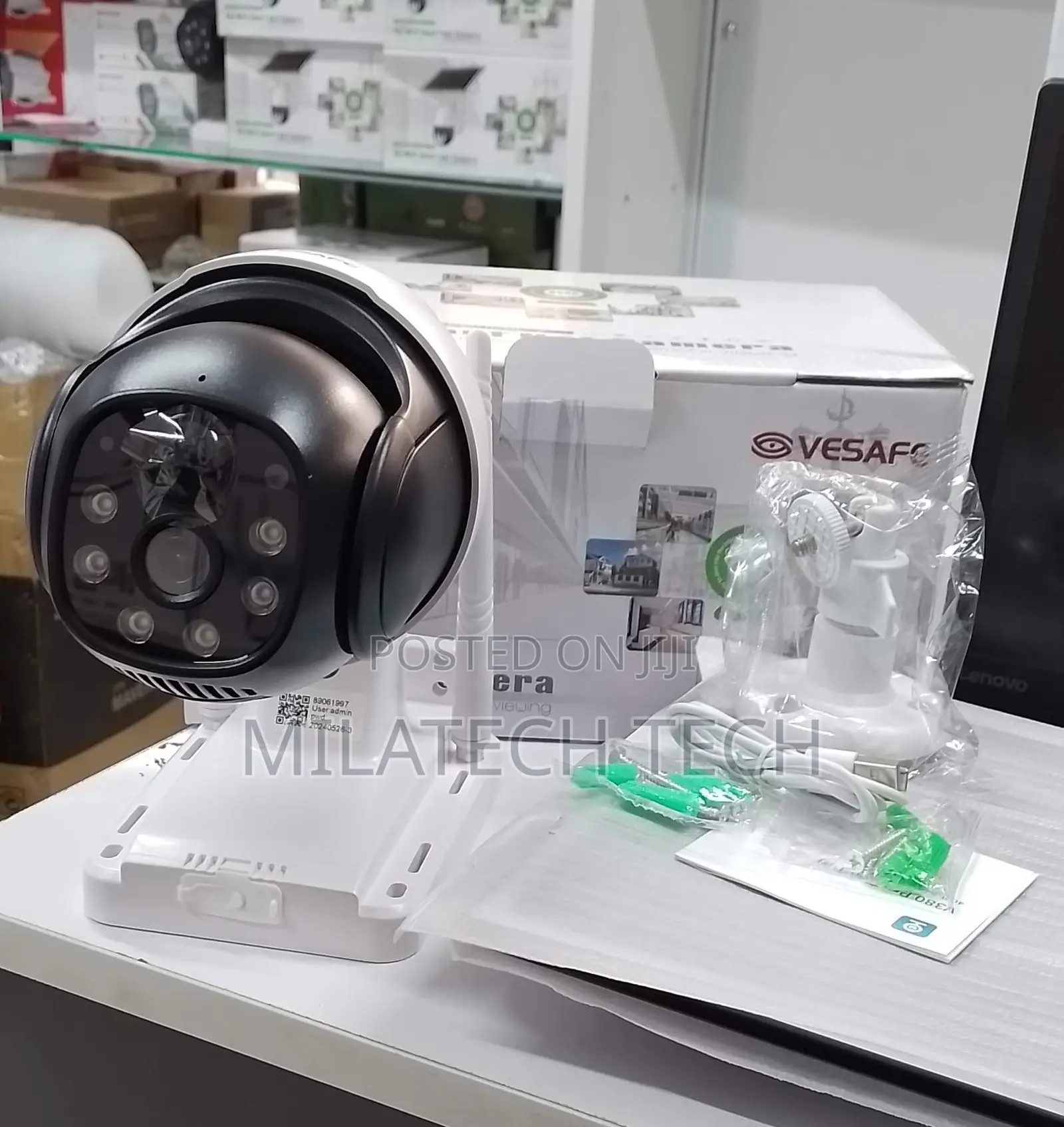 Solar PTZ Camera V380 Single Lens Rotating Camera 4G