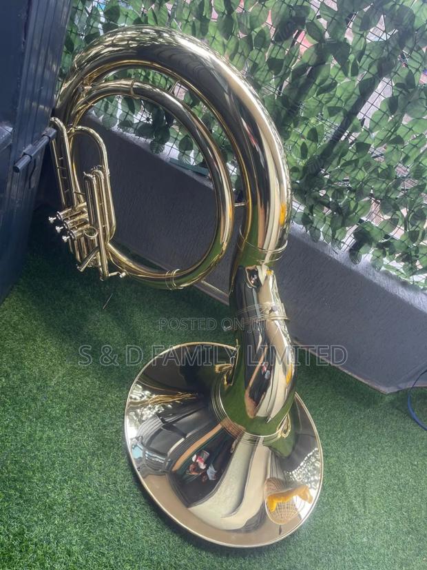 Sausaphone Brass Instrument - thumbnail 4