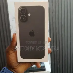 New Apple iPhone 16 128 GB Black