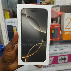 New Apple iPhone 16 Pro Max 256 GB Black