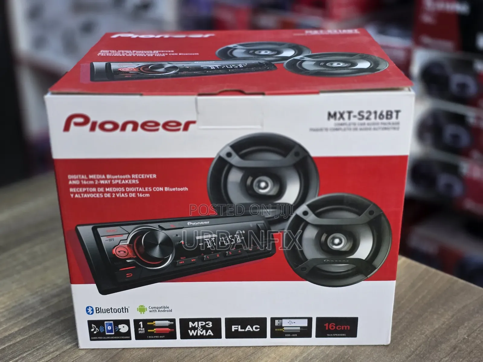 Pioneer 216BT Digital Bluetooth Radio With Free Speakers
