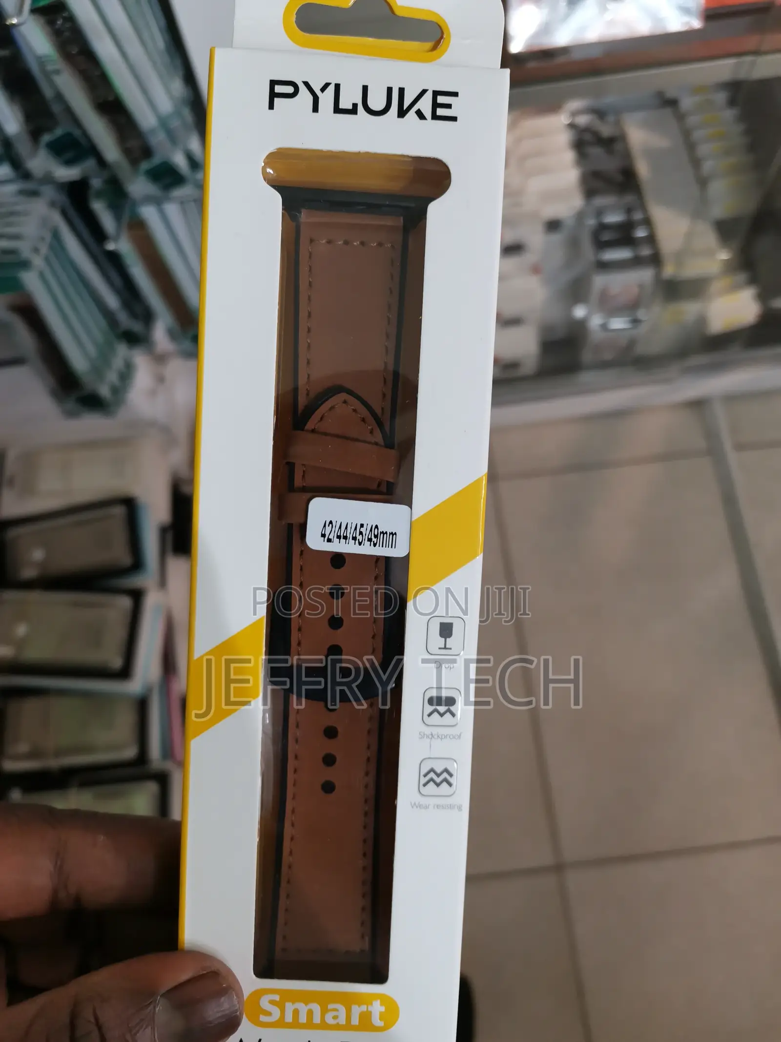 Apple Watch Band 49/ 45/ 44/42mm Genuine Leather-Brown