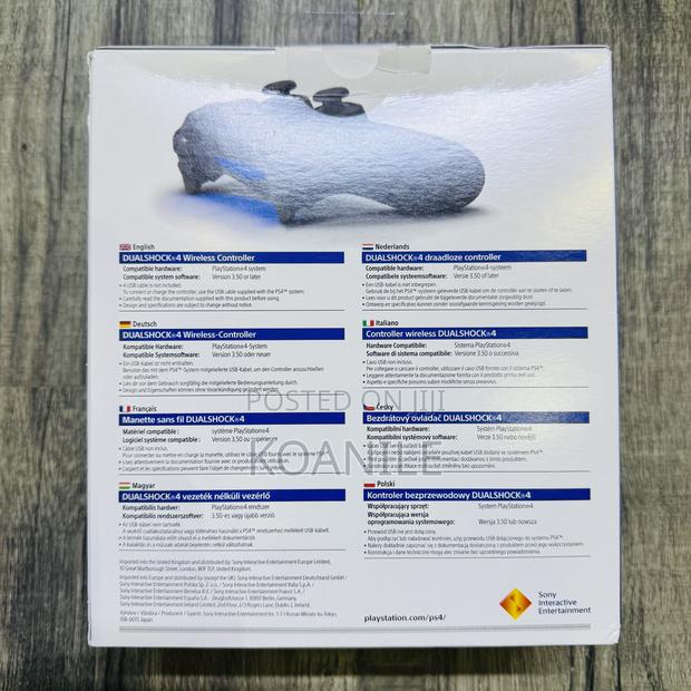 Playstation Ps4 Dualshock4 Controller Black (Original) - thumbnail 4