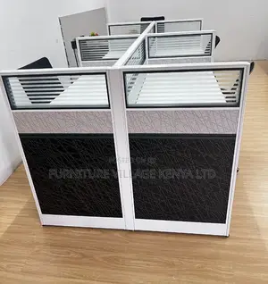 Imported Working Station - 4 Way Modular Office Workstation